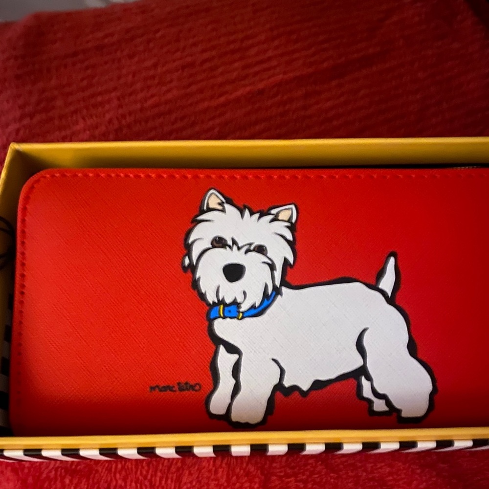 Marc tetro red wallet